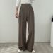 Women's Clothing Black Trousers Korean Style Spring Autumn Trendy Design Casual Pink Suit Set Unique_ecoleips.com