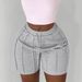Women's Clothing Women's Casual Pants Drawstring Elastic Waist Shorts Breathable Comfortable Stylish Spring Summer Autumn Winter_ecoleips.com