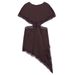 New European American Style Women's Clothing, Sexy Round-neck Dress With Layered Lace Decoration And Irregular Opening_ecoleips.com