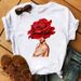 European And American Cross-border Foreign Trade Wholesale Fashion Urban Girl Round-neck Plus-size Short-sleeve T-shirt_ecoleips.com