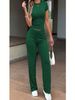 Women's Short Sleeve Two-Piece Set | Casual Summer Outfit With T-Shirt And Shorts_ecoleips.com