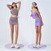 Women's Clothing New Color Denim Yoga Sports Tops For Women With High Elasticity Tight Fitting And Chest Padding For Fitness Wear Vest_ecoleips.com