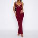 DiYun Cross-Border European And American Strap Bodycon 2025 Summer Independent Station Y2K Style Long Dress_ecoleips.com