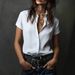2026 Independent Site European American Cross-border Casual Short-sleeve Button-up Women's Shirt In All Colors_ecoleips.com