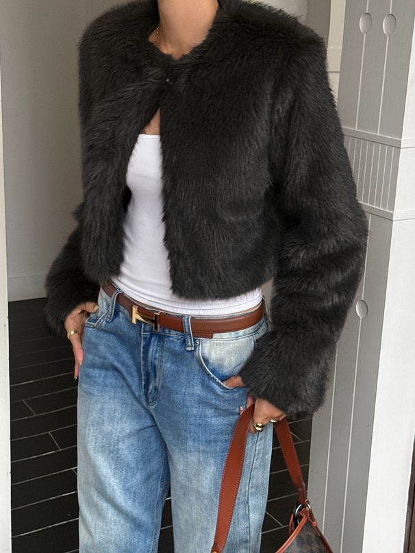 Diyun European And American Casual Solid Color Sweater Coat Women's Fashion 2025 Autumn Winter_ecoleips.com