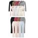 Women's Asymmetric Neck Slim-Fit Long Sleeve T-Shirt & Flared Pants Set – Pure Y2K Aesthetic | Cotton Blend | S-L | Matching Outfit |_ecoleips.com