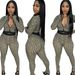Women's Clothing Sexy Printed Hip Stretch Suit_ecoleips.com