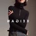 Aria Basics Aria Basics Kai Jian / Germany BIELLA Washable 120s Fine Wool Seamless Thickened Zipper Multi-collar Knitted Sweater_ecoleips.com