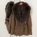 Luxury Oversized Knit Cardigan With Fox Fur Collar – Elegant Longline Open-Front Coat For Women (Chic & Cozy Winter To Spring Transition)_ecoleips.com