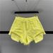 Women's High-Waisted Slimming Fringe Ripped Denim Shorts Summer 2026 A-Line Wide Leg Hot Pants Leg Lengthening Hot Girl Style_ecoleips.com