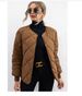 Women's Clothing Short Down Cotton Jacket Women's Short Puffer Jacket Winter Lightweight Quilted Coat Slim Fit Casual Outerwear In White Black Coffee_ecoleips.com