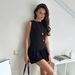 Slim Fit Pleated Sleeveless Dress for Women Elegant Fashionable Solid Color European American Style Summer New Arrivals_ecoleips.com