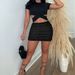 Women's Fashion 2025 Autumn Winter New Short Zipper Padded Plush Fur Midi Skirt_ecoleips.com