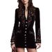 2026 European And American Cross-border Independent Site Holiday Casual Western Bohemian Button-print Dress_ecoleips.com