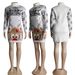 High Neck Knitted Sweater Dress for Women Autumn Winter Christmas Thick Fashionable 3 Colors Available Q6167_ecoleips.com