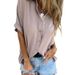 Spring/Summer 2026 Women's Lapel Casual Shirt Top Women's Button Shirt_ecoleips.com