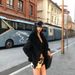Women's Slim Fit Patchwork Fur Collar Coat Large Lapel Niche Design High End Fashion Short Autumn Winter Outerwear_ecoleips.com
