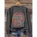 Women's Clothing round neck printed sweatshirts spring and autumn hot selling casual all match long sleeved men's and women's tops_ecoleips.com
