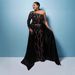 Women Red Sequin Solid Color Mid Waist Spaghetti Strap Long Evening Dress Formal Host Party Prom Dinner Gown For Commuting_ecoleips.com