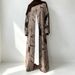 Modest Abaya Dress/Muslim Dress Women Fashion Four Way Stretch Printed Cardigan Muslim Style_ecoleips.com