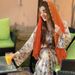 Verve AB105 Arabic Robe Abaya Muslim Women's Dress_ecoleips.com