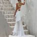 Women's Clothing European And American One Shoulder Sleeveless Backless Dress For Women Sexy Mesh Long Gown With Straps_ecoleips.com