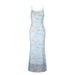 AD193 Southeast Asia Spring And Autumn New Fresh Resort Style Vintage Printed Strap Bodycon Sweet Dress_ecoleips.com