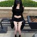 Women's American Style Low Rise Hot Pants Sexy Stretchy Tight Fitting Black Denim Shorts for Spring And Summer Wear_ecoleips.com
