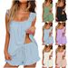 2025 Summer Women's Fashion European American Style Vest With Ruffled Edges And Stylish Shorts Two-Piece Set Niche_ecoleips.com