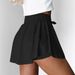 Aria Basics Aria Basics Fashionable European And American Cross-border Solid Color Loose Casual High-waisted High-elastic Shorts With Straps,_ecoleips.com