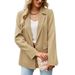 Self-Developed And Designed Short-Sleeved Casual Suit With Winter Versatile Jacket For Professional Women_ecoleips.com