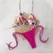 Color-Block Bikini Set – Sexy & Adjustable Swimwear With Removable Padding (Breathable, Quick-Dry & Secure Fit)_ecoleips.com