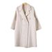 Lizhiqi Double-Sided Wool For Women, Mid-Length, 2025 Autumn/Winter New Style, Elegant Cocoon-Shaped Woolen Coat 250256_ecoleips.com