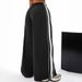 AC793 European And American Cross-border Side-striped Wide-leg For Women, American-style Patchwork Sports Pants, Trendy_ecoleips.com
