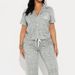 cross-border European And American Women's Pajamas, Embroidered Short-sleeve Long Pants Home Wear Set, Can Be_ecoleips.com