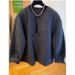 girl 2023 Korean Style Round Neck Quilted Winter Loose Casual Irregular Placket Warm Padded Cotton Jacket Women's Top Trendy_ecoleips.com