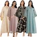 Elegant Embroidered Abaya Dress With Sheer Lace & Sequins – Modest Islamic Maxi Gown For Women, Flowy Bell-Sleeve Dubai Style Long Dress_ecoleips.com