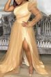Women’s Clothing Spring and Summer New Loose Large Swing Mesh Dress Commuting Large Size Women's Dress_ecoleips.com