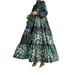 Women's Clothing Muslim New Woven Print Long Fashionable And Elegant Dress_ecoleips.com