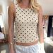 Women's Polka Dot Print Slim Fit Round Neck Sleeveless Summer Fashion Top New Arrival 2025 Foreign Trade_ecoleips.com