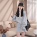 Women's Fashion Sportswear Set Dongdaemun Korean Style Loose Fit High-End Feel Sweatshirt And Skirt Two-Piece Casual Outfit_ecoleips.com