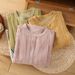 Women's Clothing Large Size Solid Color Cotton And Linen Shirt Loose Slim Temperament Casual Tops Shirt_ecoleips.com