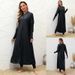 Women's Clothing Full Coverage Diving Surfing Conservative Swimsuit Three Piece Black Sunscreen Long Sleeved Split Swimsuit_ecoleips.com