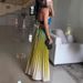 Women's Clothing Sleeveless Pleated Backless Gradient Dress_ecoleips.com