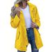 Women’s Waterproof Windbreaker Jacket – Slim Fit Hooded Raincoat For Outdoor & Commuting (S/M/L/XL/XXL, Black/Navy/Gray/Yellow/Army Green)_ecoleips.com