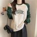 American Retro Style Fleece-lined Thickened Sweatshirt Women, Suitable Spring, Autumn, Winter, Loose And Casual Style,_ecoleips.com