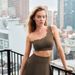 Women's Clothing Tight Fitting One Shoulder Top With Chest Pad Sports Wear Running Training Vest Fitness Clothes_ecoleips.com
