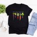 Lets Roots For Each Other Vegetable T-Shirt Uplifting T Shirt Unisex Short Sleeve Tshirt Vintage Gardening Tee Retro Women Tops_ecoleips.com