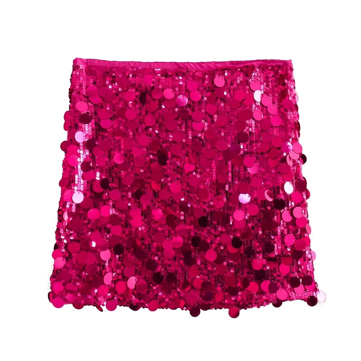 Verve 2025 Winter New Style Sexy A-line High Waist Bodycon Sequin Mini Skirt For Women3920139_ecoleips.com