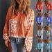 Women's Clothing Autumn And Winter Women's Clothing Wish Long Sleeved Printed Ethnic Tops T Shirts Shirts For Women_ecoleips.com